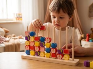 Read more about the article How the Wooden Fruit Sorting Stacking Toy Develops Problem-Solving Skills in Preschoolers