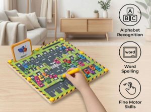 Read more about the article How the Magnetic Parking Game Makes Learning ABCs Fun for Toddlers and Preschoolers