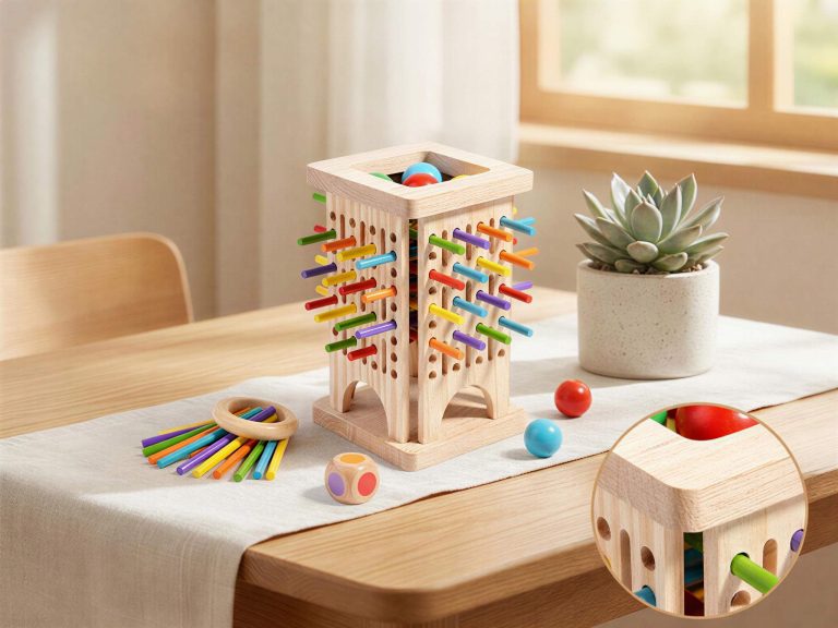 vindstier wooden falling ball game