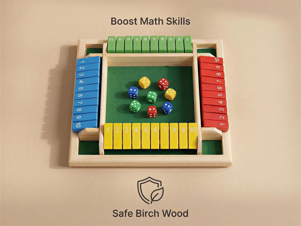 vindstier number flip dice box
