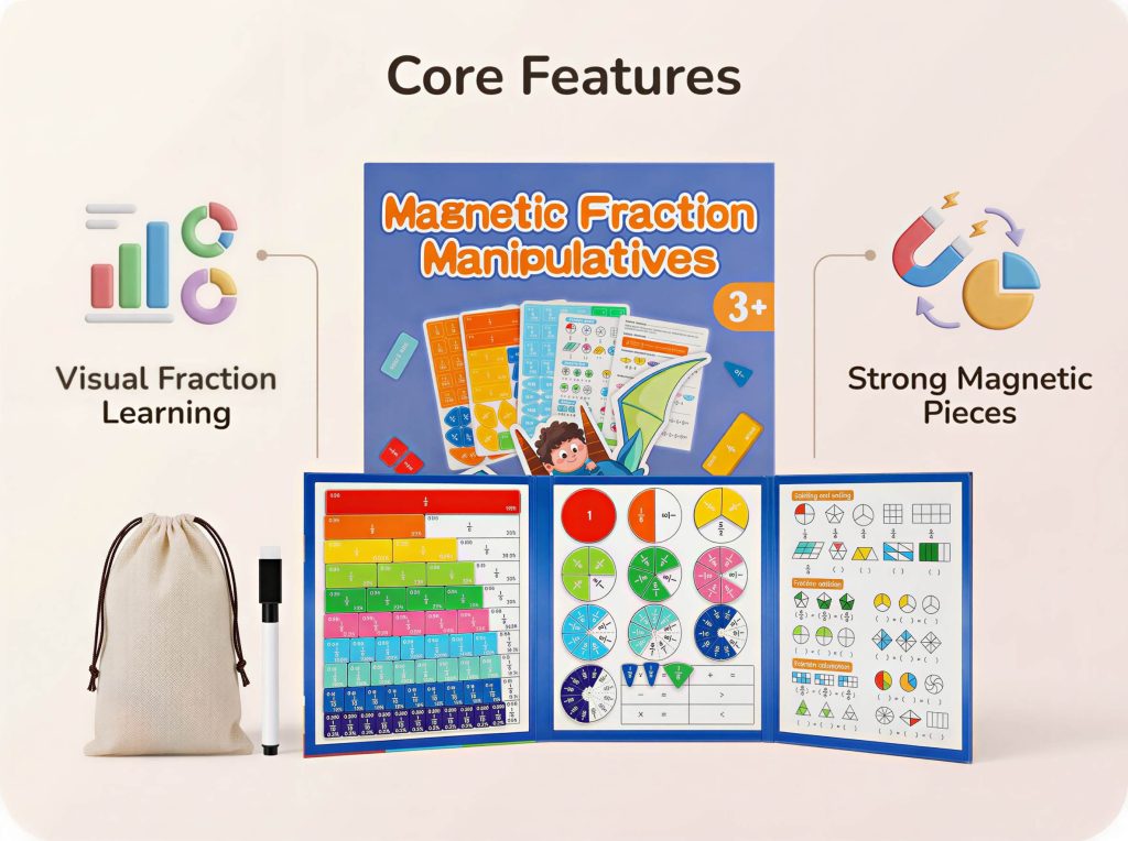 vindstier magnetic fraction teaching aids
