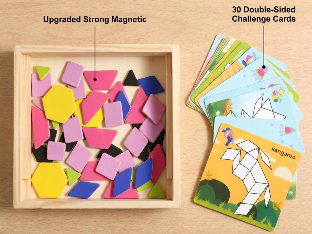 vindstier magnetic pattern blocks set