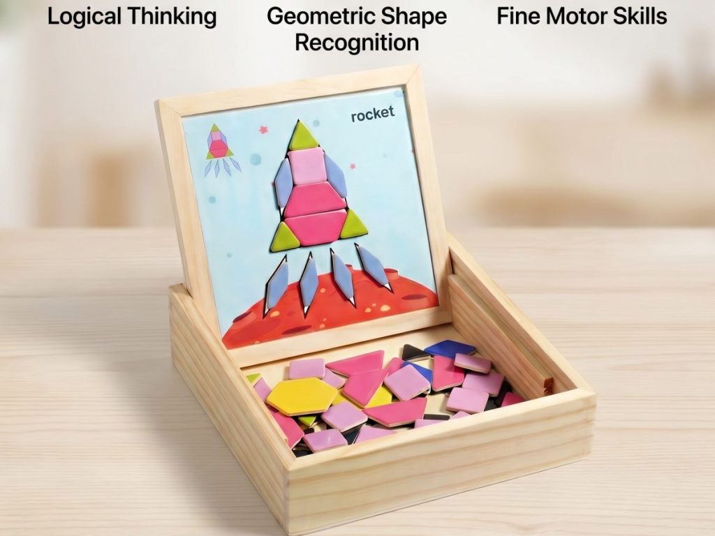 vindstier magnetic pattern blocks set
