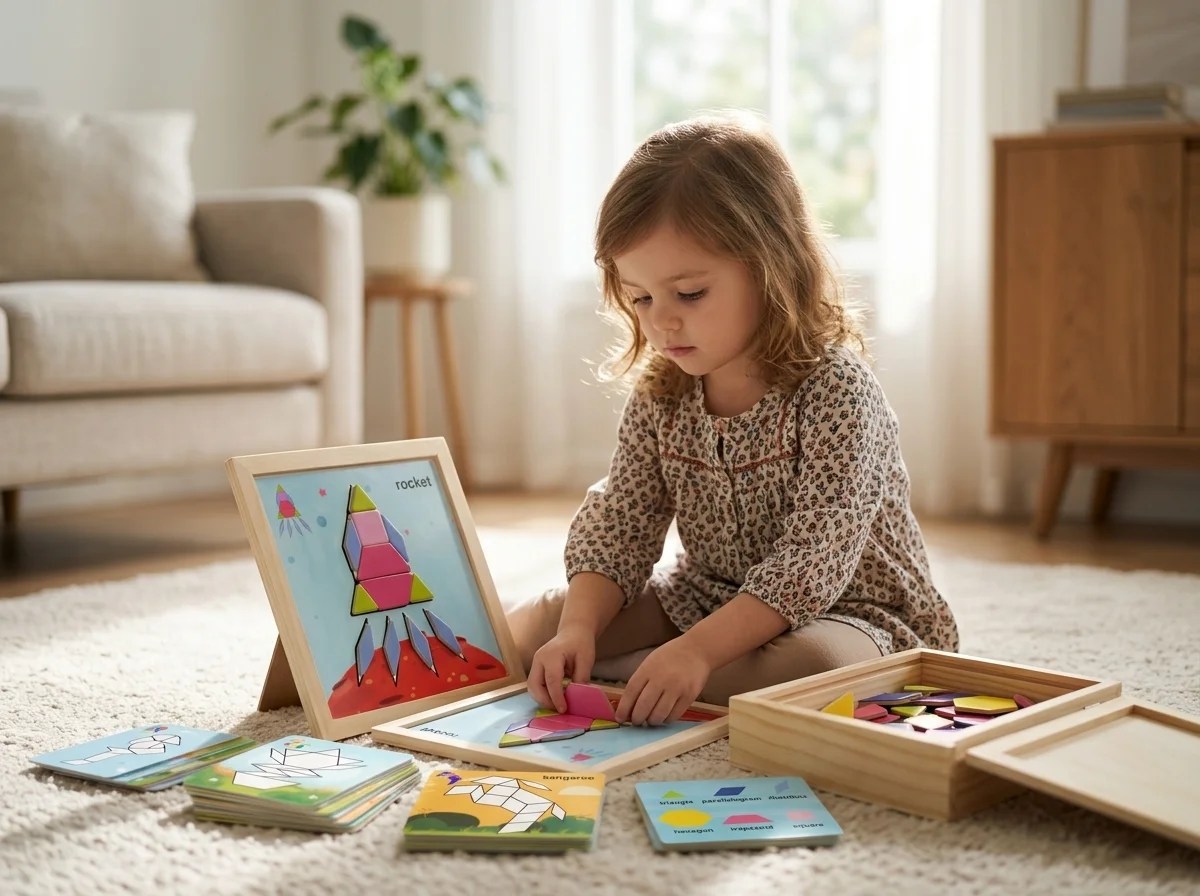 You are currently viewing 5 Creative STEM Activities You Can Do with Magnetic Pattern Blocks Set