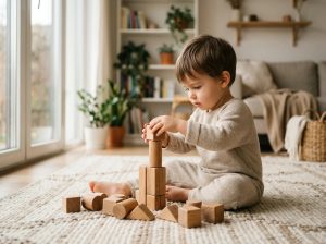 Read more about the article How Screen-Free Wooden Toys Help Toddlers Focus and Learn