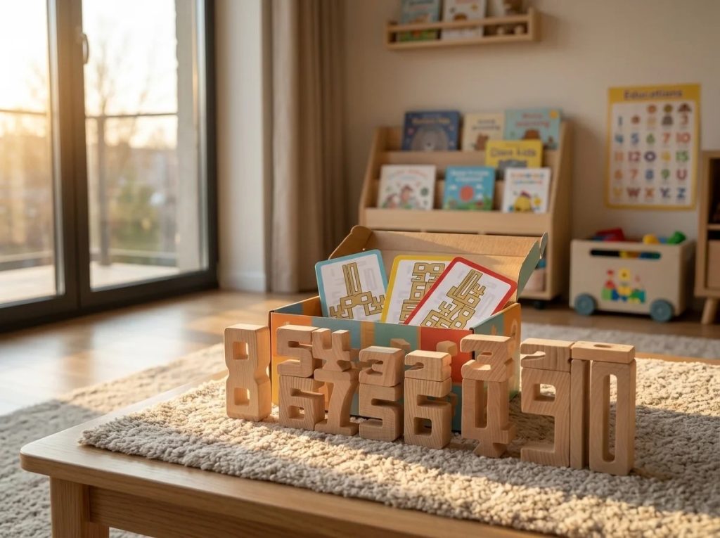 wooden number blocks: how to use them for homeschool math lessons-vindstier