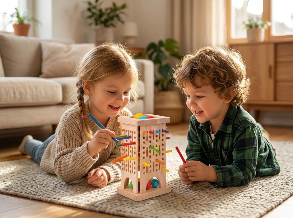 how screen-free wooden toys help toddlers focus and learn-vindstier