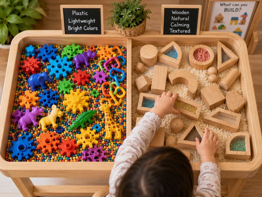 wooden toys for preschoolers: why texture and weight matter in learning