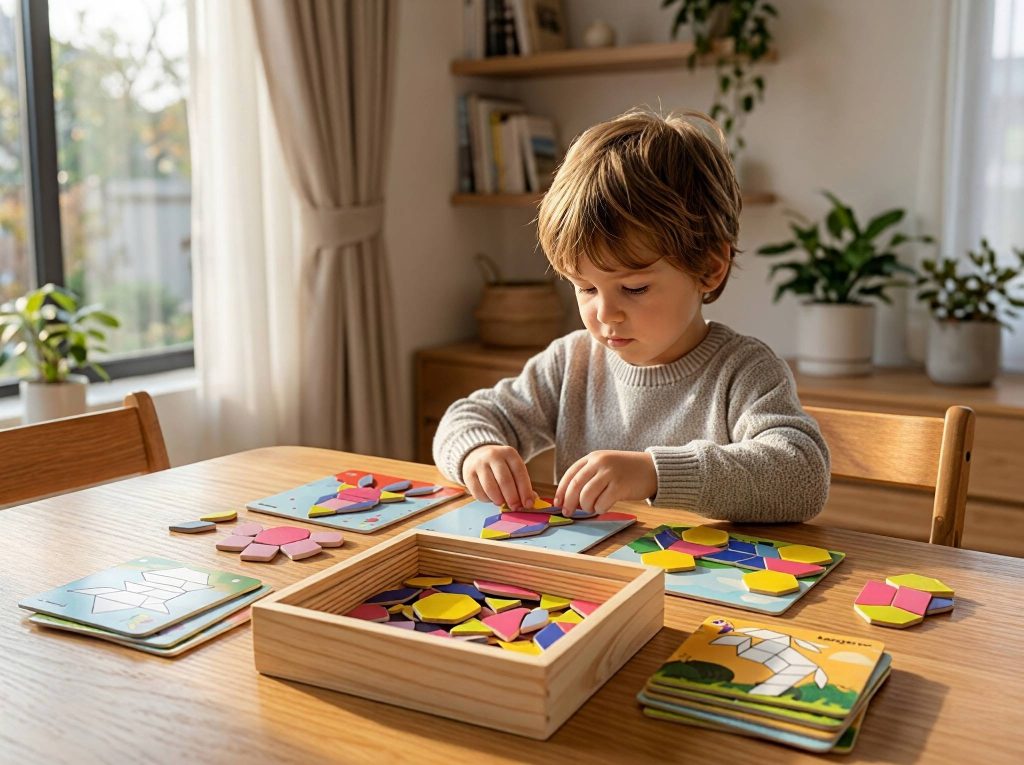 creative open-ended educational toy play