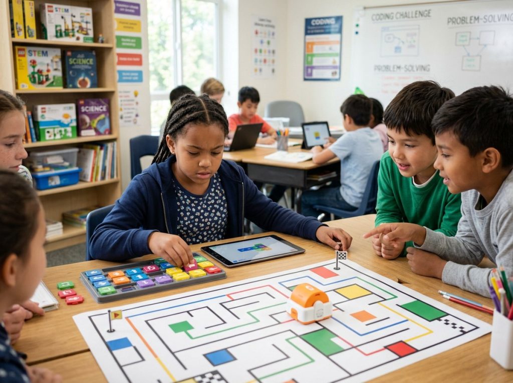 stem educational toys problem solving scene