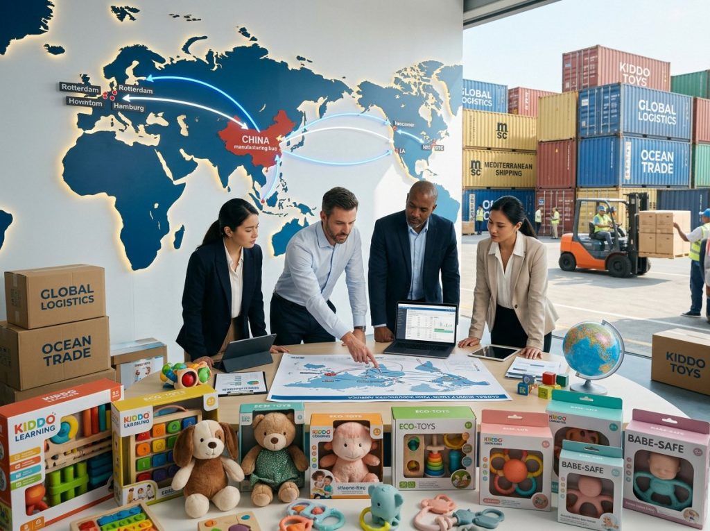 Certified toy supplier exporting toys to Europe and North America